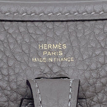 Load image into Gallery viewer, HERMES Evelyne Long Gris Meyer Taurillon Clemence Size TPM
