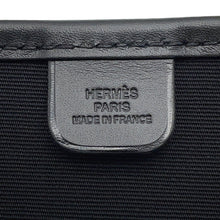 Load image into Gallery viewer, HERMES Horizon Records Black Toile Officier Swift Leather
