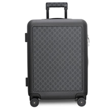 将图像加载到图库查看器中，GUCCI GUCCI Porter Light Cabin Trolley Black840337 9AAHX 1042 GG Supreme Plastic
