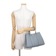Load image into Gallery viewer, HERMES Garden Party Green Pantan Negonda Leather Size TPM
