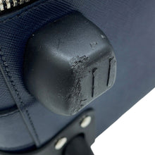 Load image into Gallery viewer, PRADA Saffiano Leather Carry Case Navy2VQ004 Saffiano LeatherLeather
