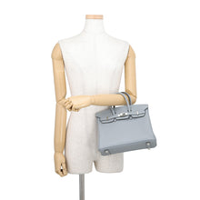 将图像加载到图库查看器中，HERMES Birkin Green Pantan Togo Leather Size 25
