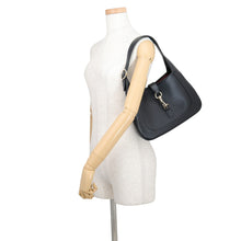 Load image into Gallery viewer, GUCCI Jackie Black782849 Leather Size Small
