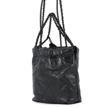 Load image into Gallery viewer, CHANEL CHANEL22 ChainShoulder Bag BlackAS3980 Shiny Calf Leather Size Mini
