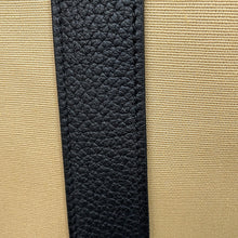 Load image into Gallery viewer, HERMES Garden Party Trench/Black Toile Officier Negonda Leather Size TPM

