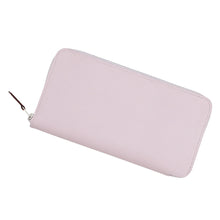 Load image into Gallery viewer, HERMES Azap Long silk in mauve pail Epsom
