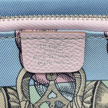 Load image into Gallery viewer, HERMES Azap Long silk in mauve pail Epsom
