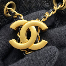 Load image into Gallery viewer, CHANEL CHANEL25 CHANEL25 ChainShoulder Bag BlackAS5293 Caviar Leather Size Small

