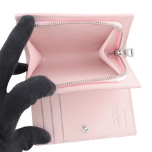Load image into Gallery viewer, LOEWE Anagram Compact Wallet BlossomC821NCWX03 7795 Pebble Grain Calf Leather
