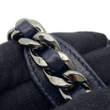 Load image into Gallery viewer, CHANEL CHANEL19 Round Chain Shoulder Bag Navy/Pink/WhiteAP0945 Tweed
