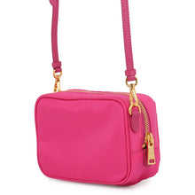 Load image into Gallery viewer, PRADA Ribbon Shoulder Bag Fuchsia1N1727 Nylon Leather
