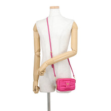 Load image into Gallery viewer, PRADA Ribbon Shoulder Bag Fuchsia1N1727 Nylon Leather

