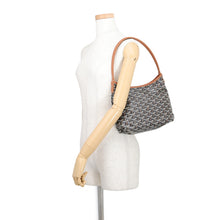 Load image into Gallery viewer, GOYARD Boheme Hobo Bag Black/TanBOHEMEMINTY01CL03P PVC Leather Size Mini
