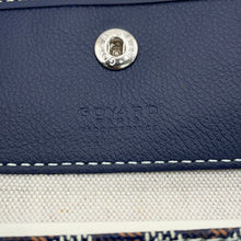 Load image into Gallery viewer, GOYARD Saint Louis Navy BlueSTLCROPMLTY12CL12P PVC Leather Size PM
