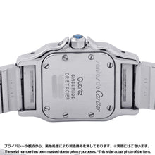 Load image into Gallery viewer, CARTIER Santos Garbe Moonphase SM H34mm×W24mm Stainless Steel K18YG Ivory DialW20008C4
