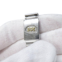 Load image into Gallery viewer, CARTIER Santos Garbe Moonphase SM H34mm×W24mm Stainless Steel K18YG Ivory DialW20008C4
