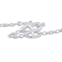 将图像加载到图库查看器中，HERMES Chaine d'Ancre Farandole Bracelet Size SH SV925
