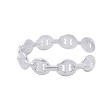 将图像加载到图库查看器中，HERMES Chaine d'Ancre Bangle Size LG SV925
