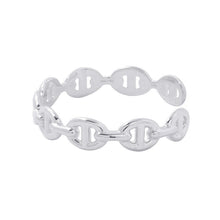 将图像加载到图库查看器中，HERMES Chaine d'Ancre Bangle Size SH SV925
