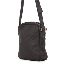 将图像加载到图库查看器中，GUCCI Guccissima Shoulder Bag Dark Brown201448 Leather
