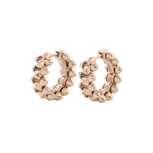 将图像加载到图库查看器中，CARTIER Crash Do Cartier Hoop Earrings Mini ModelB8301520 18K Pink Gold
