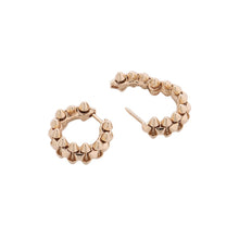 将图像加载到图库查看器中，CARTIER Crash Do Cartier Hoop Earrings Mini ModelB8301520 18K Pink Gold
