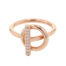 Load image into Gallery viewer, HERMES Echappee Ring Size PM/#51/#11H219691B 18K Pink Gold
