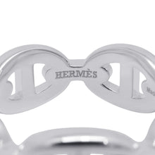 Load image into Gallery viewer, HERMES Chaine d'Ancre Anchene Ring Size PM/53/#13 SV925
