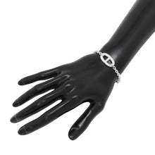 将图像加载到图库查看器中，HERMES Chaine d'Ancre Farandole Bracelet Size LGH104567B SV925
