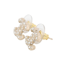 将图像加载到图库查看器中，CHANEL CC Logo Earrings GoldA64766-B06258-ND321 Metal Faux Pearl Rhinestone
