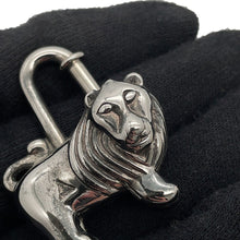 将图像加载到图库查看器中，HERMES Cadena Lion Silver Metal
