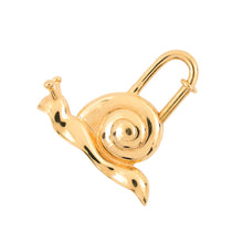 将图像加载到图库查看器中，HERMES Cadena snail Gold Metal

