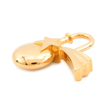 将图像加载到图库查看器中，HERMES Shooting Star Cadena Gold Metal
