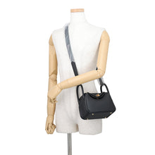 Load image into Gallery viewer, HERMES Lindy Black Taurillon Clemence Size Mini
