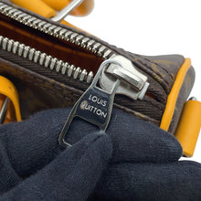 Load image into Gallery viewer, LOUIS VUITTON Keepall Bandouliere SaffronYellowM12733 Monogram Macassar Canvas Size 25
