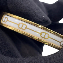 将图像加载到图库查看器中，HERMES Mini Clic Chaine d'Ancre Gold/White Gold Plated
