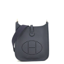 将图像加载到图库查看器中，HERMES Evelyne Long Amazon Grimist Taurillon Clemence Size TPM
