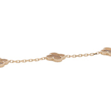 Load image into Gallery viewer, Van Cleef &amp; Arpels Vintage Alhambra Necklace 10 MotifsVCARD40700 18K Yellow Gold
