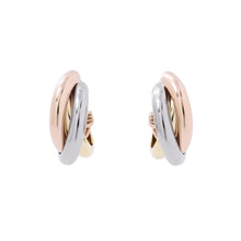 Load image into Gallery viewer, CARTIER Trinity Earrings Size ClassicB80083231 K18YG K18PG K18WG
