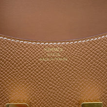 将图像加载到图库查看器中，HERMES Constance Slim Gold Epsom
