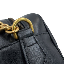 Load image into Gallery viewer, GUCCI GG Marmont ChainShoulder Bag Black447632 Leather Size Small
