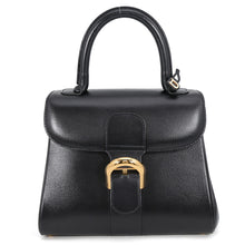 Load image into Gallery viewer, Delvaux Brillon BlackAA0569AAM099ZDO Box Calf LeatherLeather Size PM
