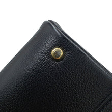 Load image into Gallery viewer, Delvaux Brillon BlackAA0569AAM099ZDO Box Calf LeatherLeather Size PM
