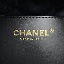 将图像加载到图库查看器中，CHANEL CHANEL22 ChainShoulder Bag BlackAS3980 Caviar Leather Size Mini
