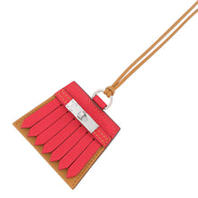 将图像加载到图库查看器中，HERMES Mont Petit Kelly Size GM Sesame/Rouge Coeur Swift Leather
