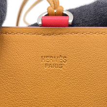 将图像加载到图库查看器中，HERMES Mont Petit Kelly Size GM Sesame/Rouge Coeur Swift Leather
