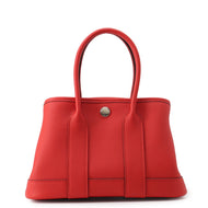HERMES Neo Garden Rouge Ladue Negonda Leather Size 23