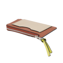 Load image into Gallery viewer, LOEWE Coin purse coin card holder Squalar/BeigeC660Z40X09 Soft Grained Calf Leather
