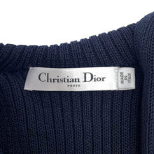 Load image into Gallery viewer, Dior Striped Sailor Knit Size 36 Navy/White214S27AM731 Cotton100%
