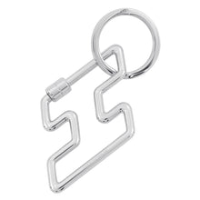 将图像加载到图库查看器中，HERMES Keychain H to SpeedH077245FJ00 Metal

